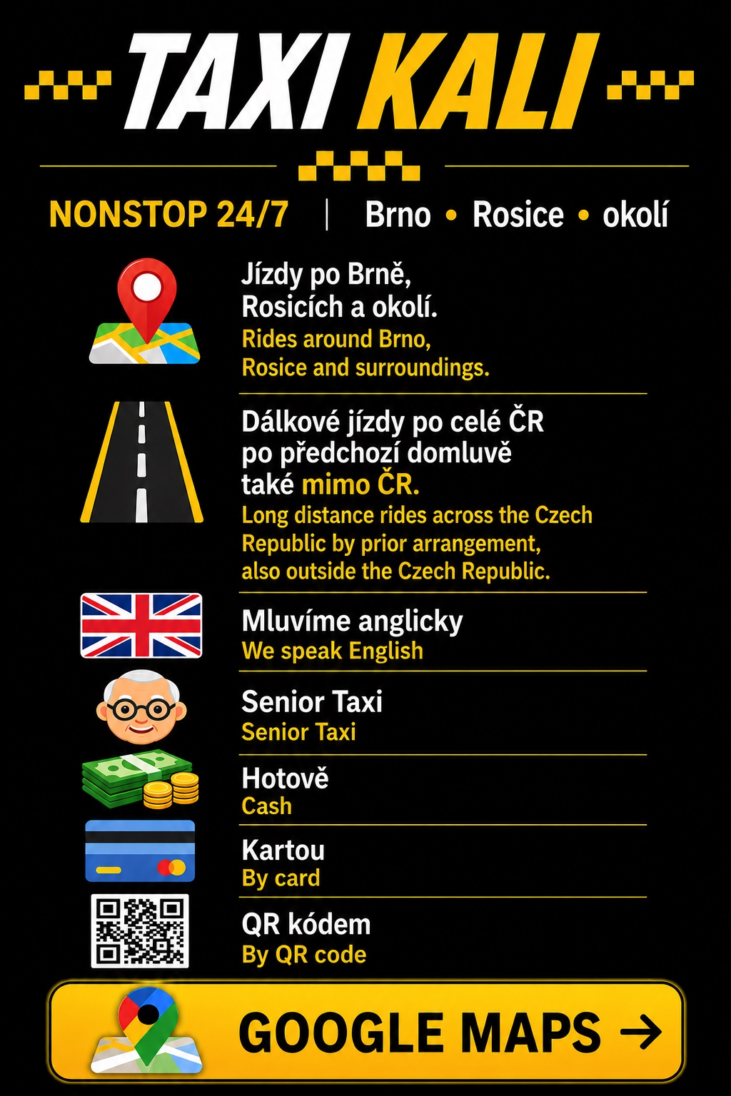 Taxi Kali – konec webu